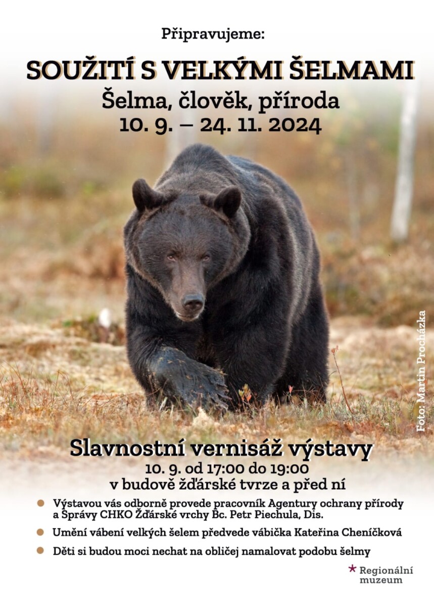 VÝSTAVA – SOUŽITÍ S VELKÝMI ŠELMAMI