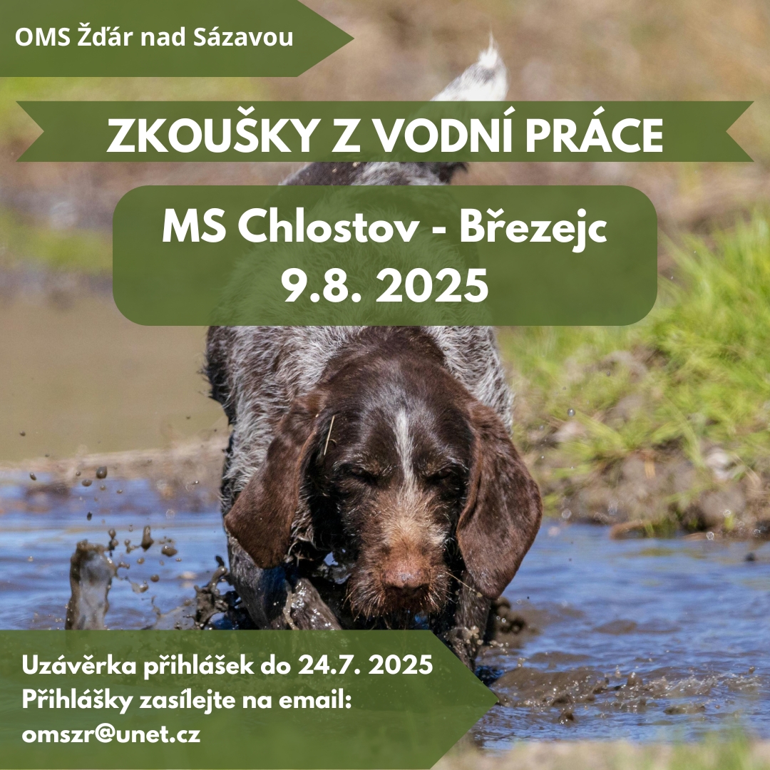Zkoušky z vodní práce – propozice